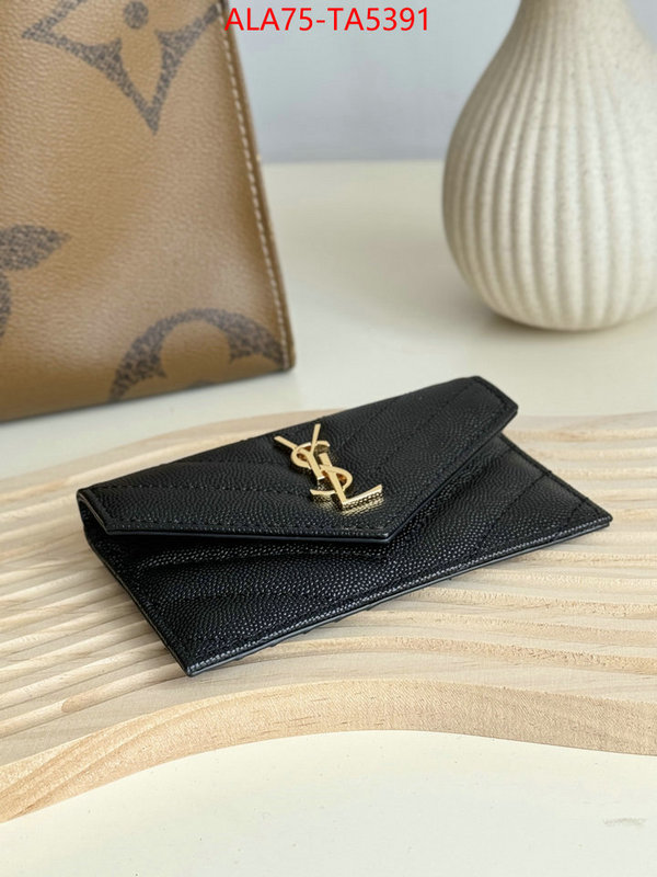 YSL Bags(TOP)-Wallet- best quality fake ID: TA5391 $: 75USD,