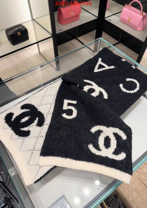 Scarf-Chanel buy cheap ID: MA3593 $: 55USD