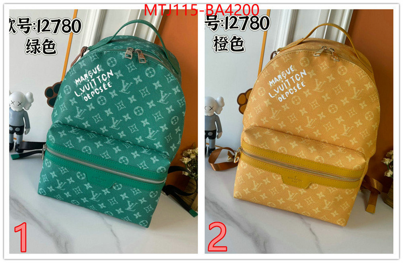 LV Bags(4A)-Backpack- sale ID: BA4200 $: 115USD,