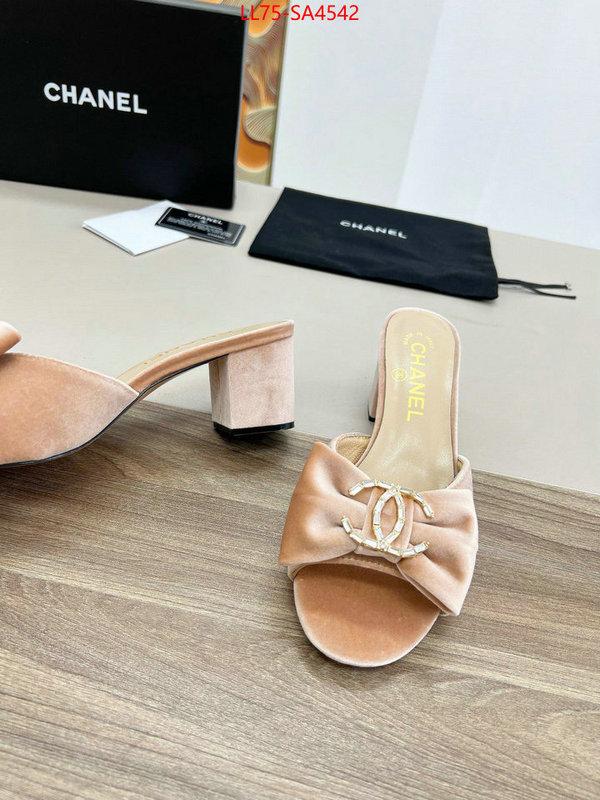 Women Shoes-Chanel only sell high-quality ID: SA4542 $: 75USD