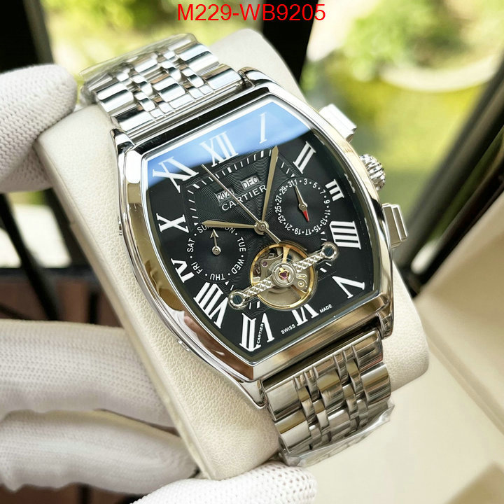 Watch(TOP)-Cartier aaaaa+ class replica ID: WB9205 $: 229USD