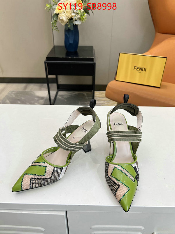 Women Shoes-Fendi cheap online best designer ID: SB8998 $: 119USD