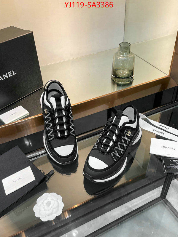 Women Shoes-Chanel top fake designer ID: SA3386 $: 119USD