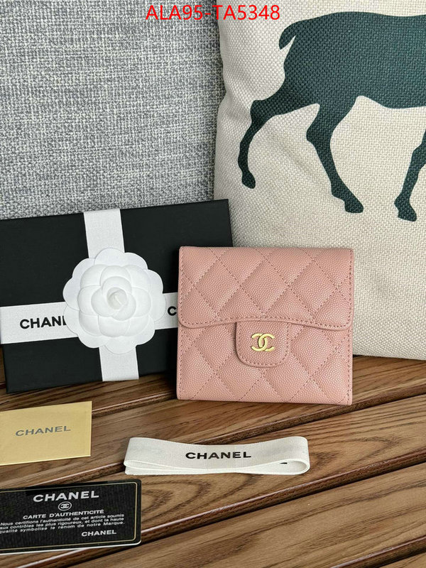 Chanel Bags(TOP)-Wallet- luxury fashion replica designers ID: TA5348 $: 95USD,