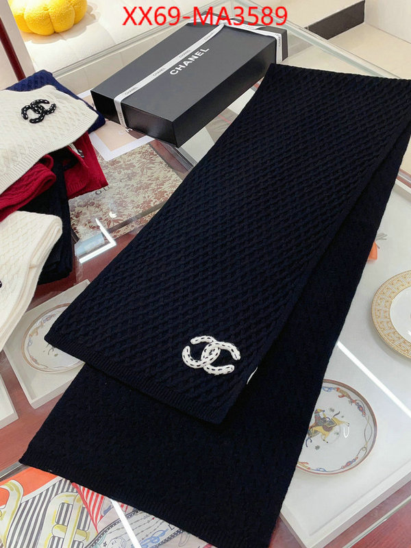 Scarf-Chanel wholesale designer shop ID: MA3589 $: 69USD