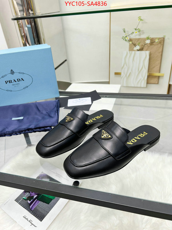 Women Shoes-Prada luxury 7 star replica ID: SA4836 $: 105USD