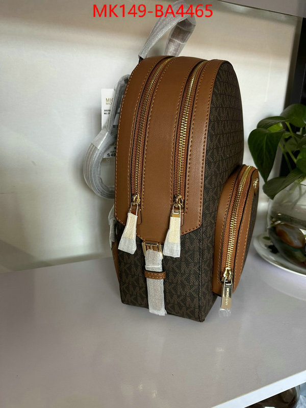 Michael Kors Bags(TOP)-Backpack- from china ID: BA4465 $: 149USD,