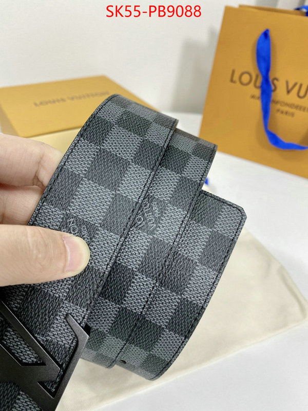 Belts-LV high quality designer replica ID: PB9088 $: 55USD