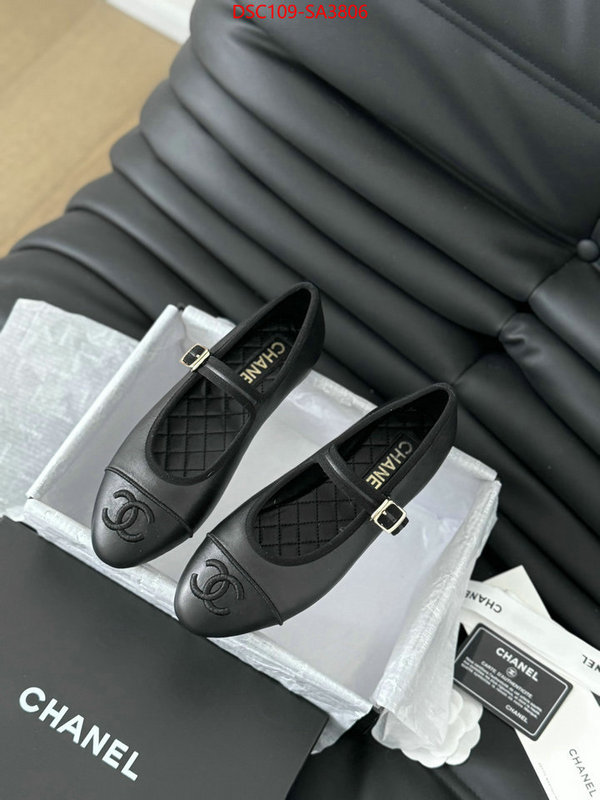 Women Shoes-Chanel high quality aaaaa replica ID: SA3806 $: 109USD