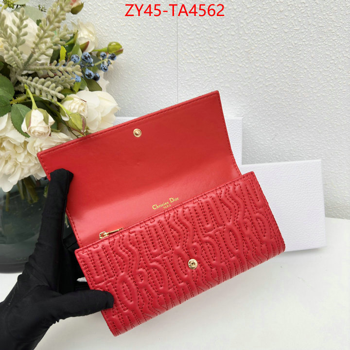 Dior Bags(4A)-Wallet- outlet 1:1 replica ID: TA4562 $: 45USD,