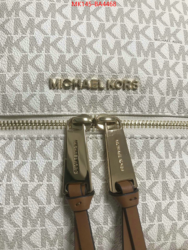 Michael Kors Bags(TOP)-Handbag- wholesale ID: BA4468 $: 145USD,