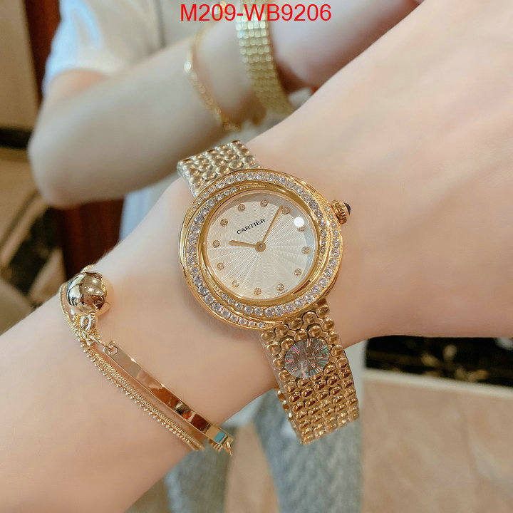 Watch(TOP)-Cartier buy replica ID: WB9206 $: 209USD