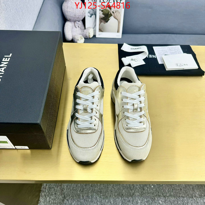 Women Shoes-Chanel shop cheap high quality 1:1 replica ID: SA4815 $: 125USD