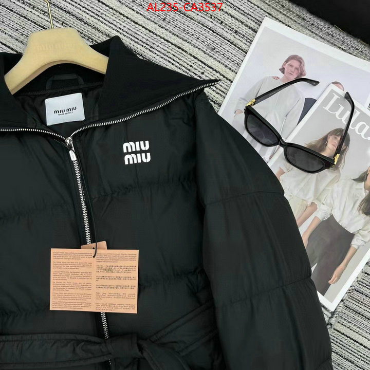 Down jacket Women-Miu Miu designer wholesale replica ID: CA3537 $: 235USD