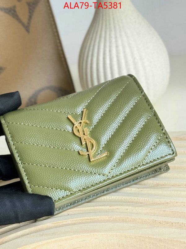 YSL Bags(TOP)-Wallet- find replica ID: TA5381 $: 79USD,