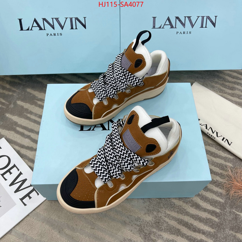 Women Shoes-LANVIN shop cheap high quality 1:1 replica ID: SA4077 $: 115USD