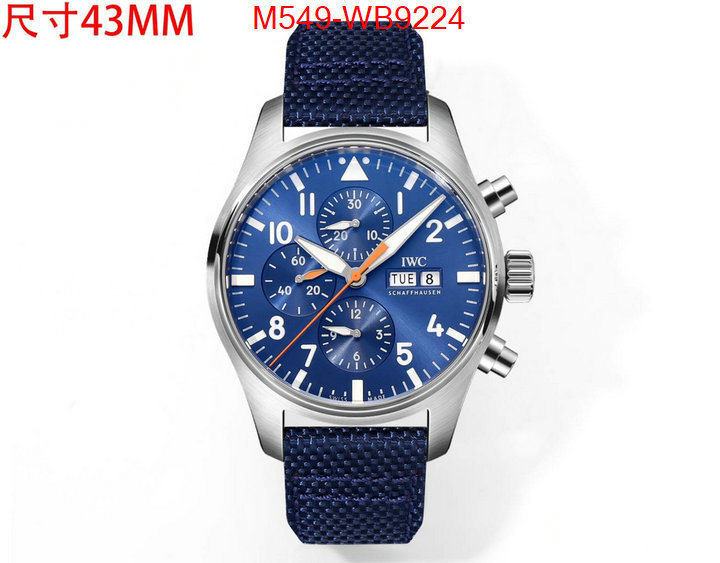 Watch(TOP)-IWC perfect ID: WB9224 $: 549USD