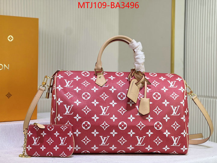 LV Bags(4A)-Keepall BandouliRe 45-50- quality replica ID: BA3496 $: 109USD,