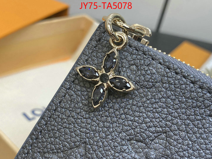 LV Bags(TOP)-Wallet buy high-quality fake ID: BA5078 $: 75USD,