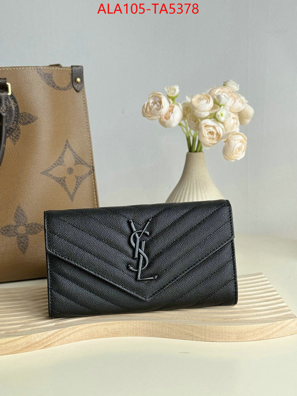 YSL Bags(TOP)-Wallet- best luxury replica ID: TA5378 $: 105USD,