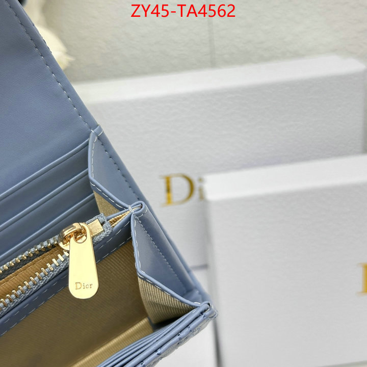 Dior Bags(4A)-Wallet- outlet 1:1 replica ID: TA4562 $: 45USD,