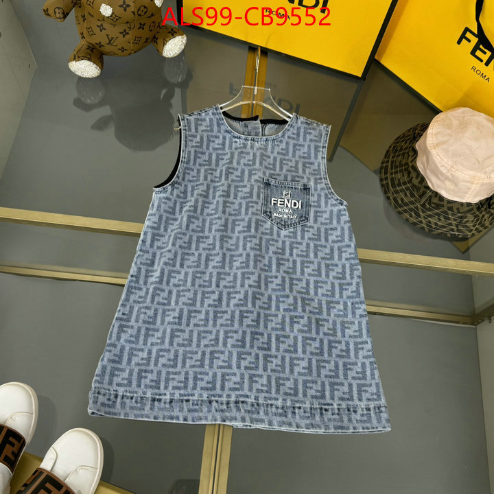 Kids clothing-Fendi best wholesale replica ID: CB9552 $: 99USD