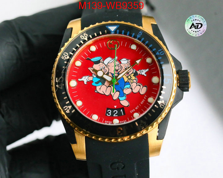 Watch(4A)-Gucci buy the best high quality replica ID: WB9359 $: 139USD