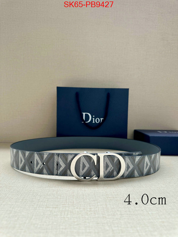 Belts-Dior replcia cheap ID: PB9427 $: 65USD