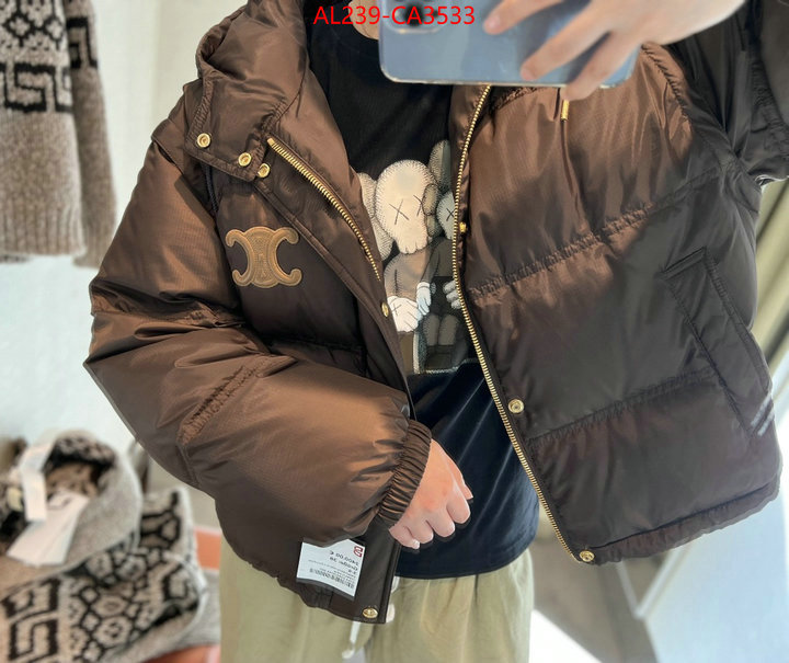 Down jacket Women-Celine designer 1:1 replica ID: CA3533 $: 239USD