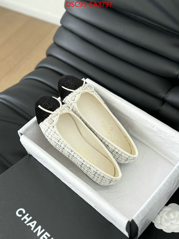 Women Shoes-Chanel we provide top cheap aaaaa ID: SA3797 $: 95USD