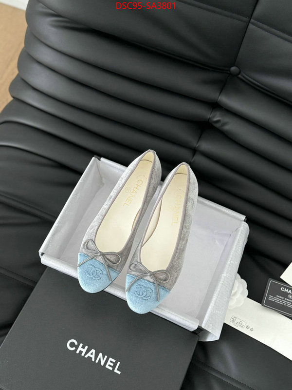 Women Shoes-Chanel what is a counter quality ID: SA3801 $: 95USD