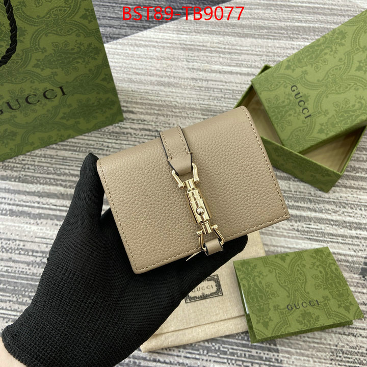 Gucci Bags(TOP)-Wallet- buy replica ID: TB9077 $: 89USD,