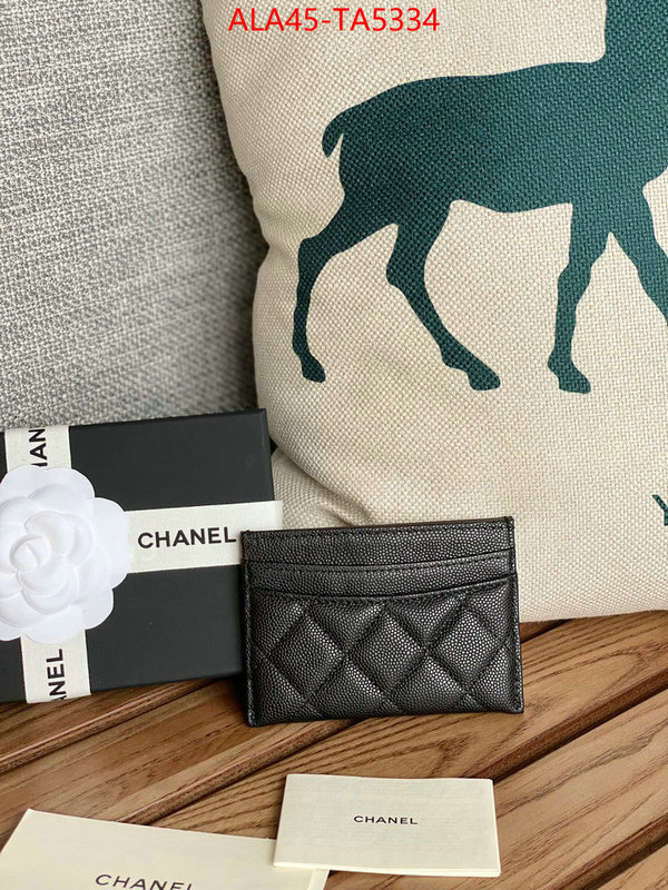 Chanel Bags(TOP)-Wallet- found replica ID: TA5334 $: 45USD,