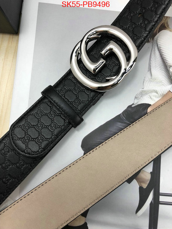 Belts-Gucci top fake designer ID: PB9496 $: 55USD