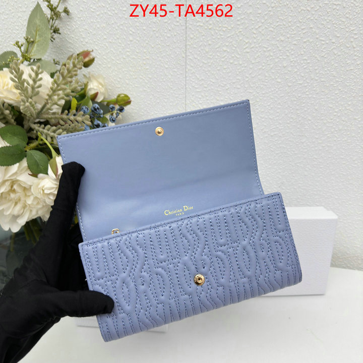 Dior Bags(4A)-Wallet- outlet 1:1 replica ID: TA4562 $: 45USD,