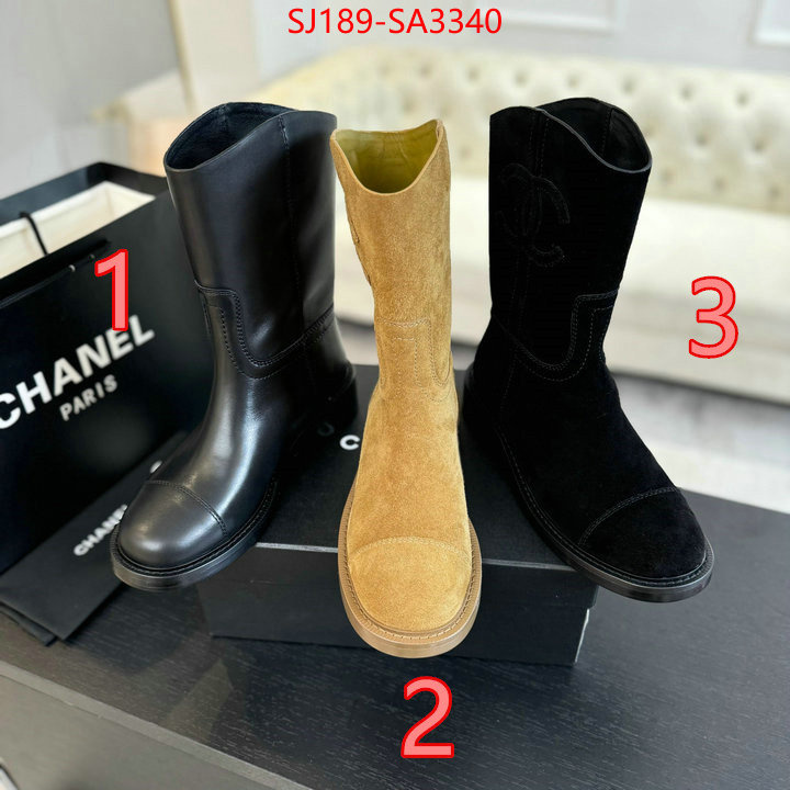 Women Shoes-Chanel 1:1 replica ID: SA3340 $: 189USD