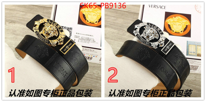 Belts-Versace best designer replica ID: PB9136 $: 65USD