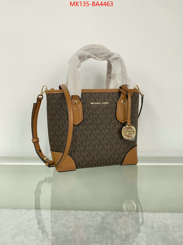 Michael Kors Bags(TOP)-Handbag- the highest quality fake ID: BA4463 $: 135USD,