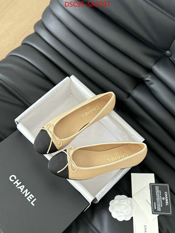 Women Shoes-Chanel we provide top cheap aaaaa ID: SA3797 $: 95USD