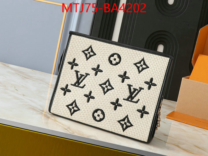 LV Bags(4A)-Pochette MTis Bag- buy 2024 replica ID: BA4202 $: 75USD,