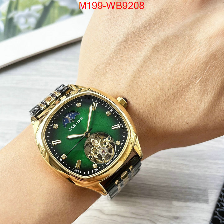 Watch(TOP)-Cartier luxury ID: WB9208 $: 199USD