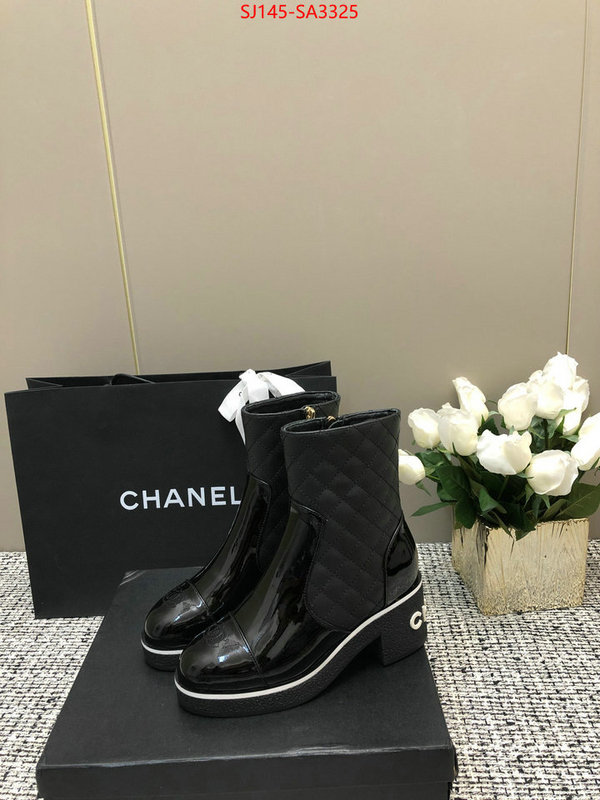 Women Shoes-Chanel high quality aaaaa replica ID: SA3325 $: 145USD