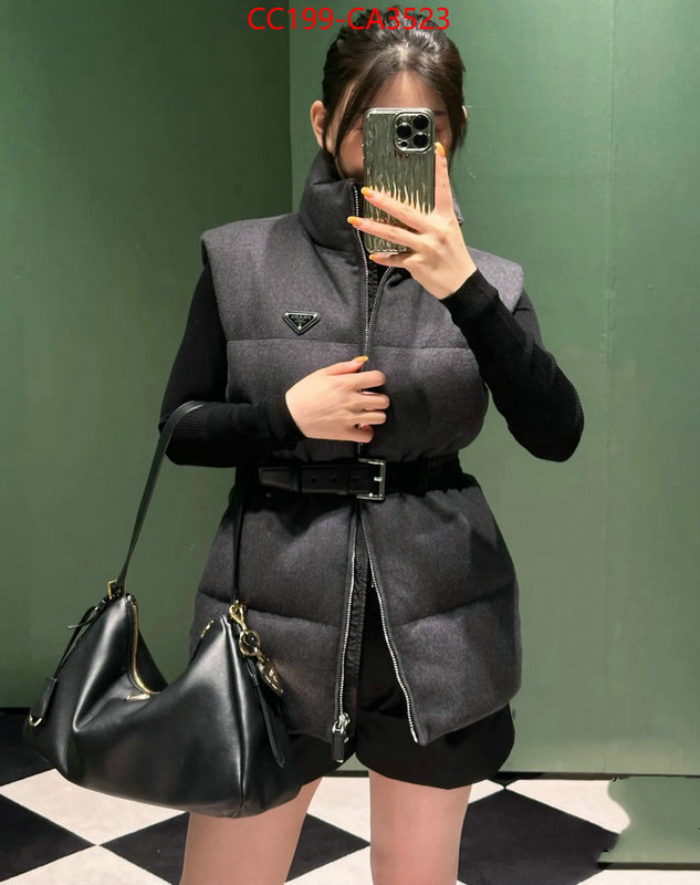 Down jacket Women-Prada luxury cheap replica ID: CA3523 $: 199USD