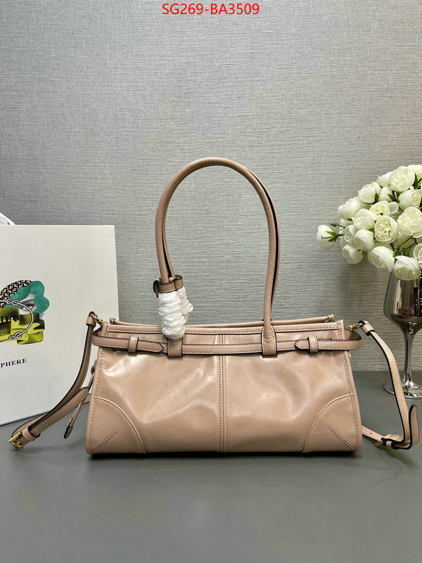 Prada Bags(TOP)-Handbag- replica us ID: BA3509 $: 269USD,