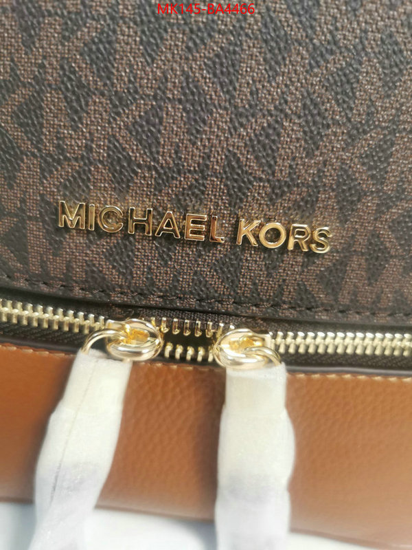 Michael Kors Bags(4A)-Backpack- the highest quality fake ID: BA4466 $: 145USD,