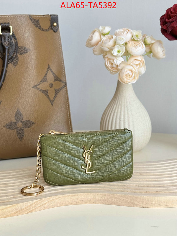 YSL Bags(TOP)-Wallet- 1:1 clone ID: TA5392 $: 65USD,