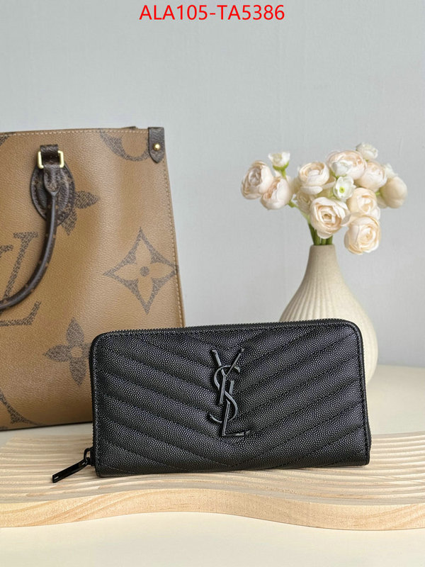 YSL Bags(TOP)-Wallet- customize best quality replica ID: TA5386 $: 105USD,