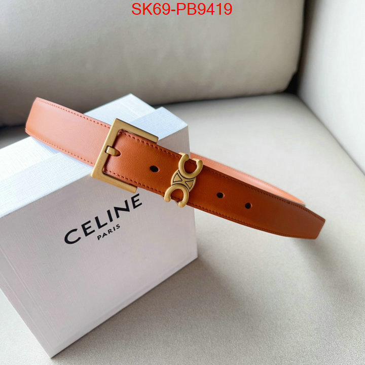 Belts-CELINE what is top quality replica ID: PB9419 $: 69USD