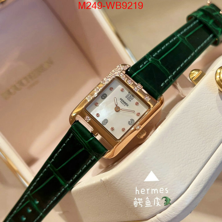 Watch(TOP)-Hermes perfect replica ID: WB9219 $: 249USD