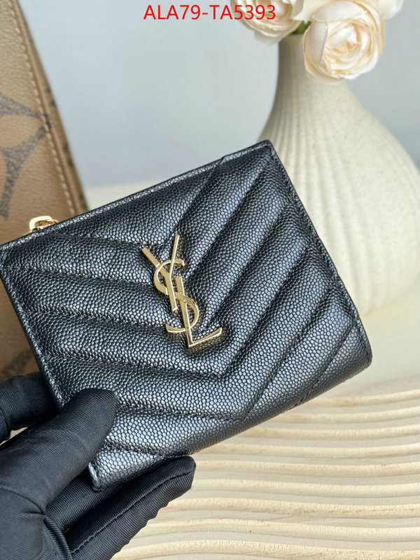 YSL Bags(TOP)-Wallet- what best replica sellers ID: TA5393 $: 79USD,